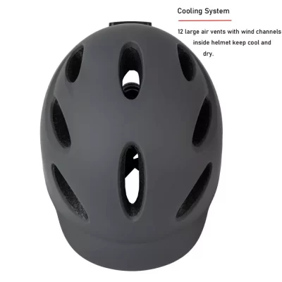 Exclusky Adult Road Bike Helmet CE Certified Bicycle Cyc…Black SZ 56/61cm